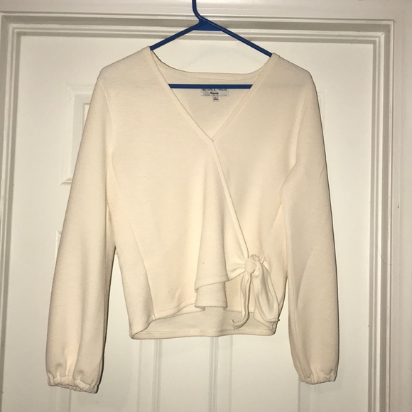 Madewell Tops - Madewell wrap front top